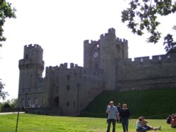 Warwick Castle, Warwick, Warwickshire. Wallpaper