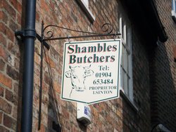 York, England.  The Shambles Wallpaper