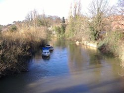 River Derwent, Malton, North Yorkshire. Wallpaper