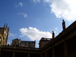 Roman Baths, Bath, Somerset. Wallpaper