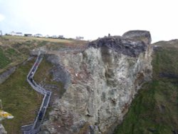 Tintagel Castle, Cornwall Wallpaper