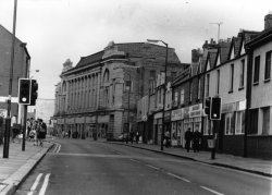 Woodhorn Road, Ashington, Northumberland, looking West, c1980 Wallpaper