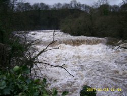 Aysgarth Falls in January 2007, Aysgarth Wallpaper