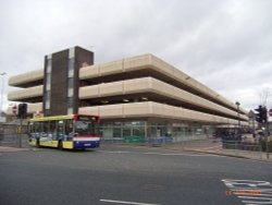 Huddersfield Bus Station and Multi Storey Car Park Upperhead Row opened 1st December 1974 Wallpaper