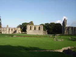 Glastonbury Abbey, Somerset Wallpaper