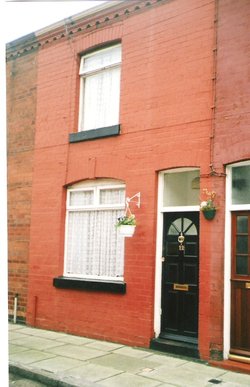 George Harrison House where he grew up, Liverpool