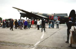 East Kirkby Aviation Centre
A day when a Lancaster Bomber taxied down the run way Wallpaper