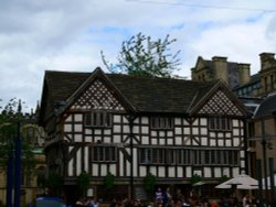 The Old Wellington Inn, Manchester, Greater Manchester. Wallpaper