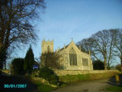 Near Retford, Nottinghamshire, Sutton cum Lound 
Parish Church of St Bartholomew. Wallpaper