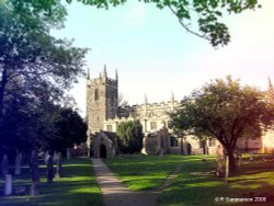 St Giles Church, Rectory Road, West Bridgford, Nottinghamshire, taken October 2006. Wallpaper