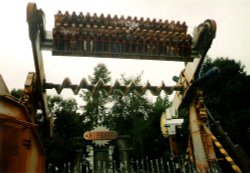 Alton Towers Theme Park, Alton, Staffordshire. 1998 Wallpaper