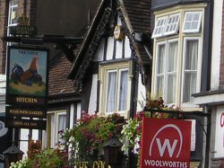 The Cock at Hitchin, Hertfordshire Wallpaper