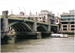 Blackfriars bridge, London Wallpaper