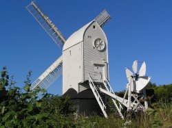 Jack and Jill Windmills, West Sussex Wallpaper