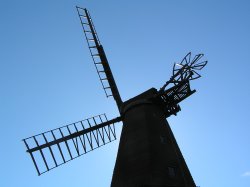 Rottingdean windmill, Sussex coast Wallpaper