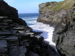 Rocky Valley, near Tintagel, Cornwall Wallpaper