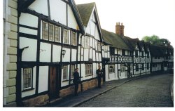 Mill Street, Warwick, Warwickshire. Wallpaper