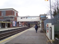 Sudbury Hill Station - Piccadilly Line Wallpaper