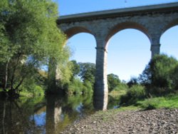 Newton Cap Viaduct, Bishop Auckland, County Durham Wallpaper