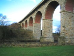 Newton Cap Viaduct, Bishop Auckland, County Durham Wallpaper