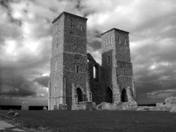 A picture of Reculver Towers & Roman Fort