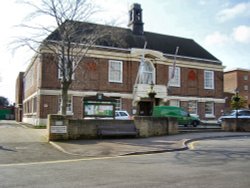 Beeston Town Hall, Foster Avenue, Beeston, Nottingham. Wallpaper