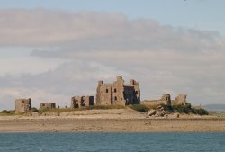 Piel Castle was built because of the Scottish raids in 1322