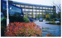 Cadbury Factory at Bournville, Birmingham. Wallpaper