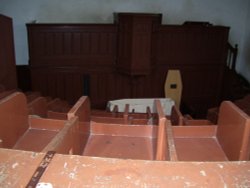 Inside the Prison Chapel of Lincoln Castle, Lincoln Wallpaper