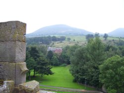 Melrose Abbey, the Borders, Scotland Wallpaper