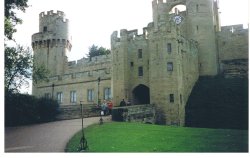 Warwick Castle, Warwickshire. Wallpaper