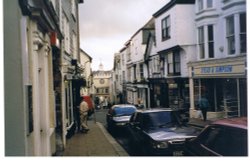 High Street, Totnes, Devon Wallpaper