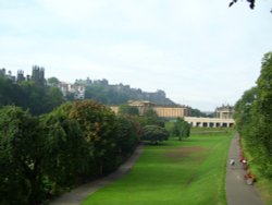 East Princes Street Gardens, Edinburgh, Midlothian Wallpaper