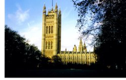 Victoria Tower, Westminster, London Wallpaper