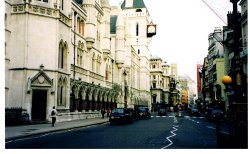 Royal Courts of Justice, Fleet Street, London Wallpaper