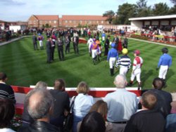 Redcar Racecourse, Redcar, North East England. Wallpaper