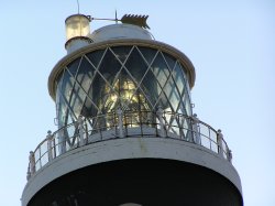 This is the old lighthouse at Dungeness, Kent, now disused, but with all its charm intact. Wallpaper