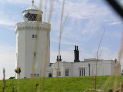 The South Foreland lighthouse at Dover, Kent. Wallpaper