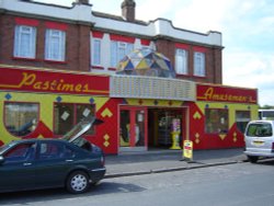 Amusement centre, Hornsea Wallpaper