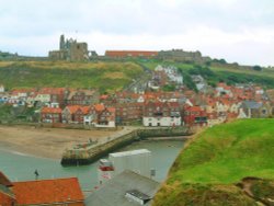 Whitby, East Yorkshire. Wallpaper