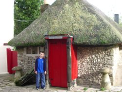 Smiths Arms in Godmanstone, Dorset. The smallest public house in England