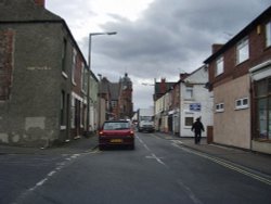 Station Road, Long Eaton, Derbyshire. Wallpaper