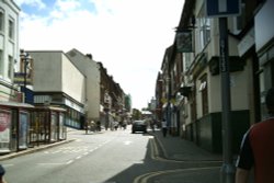 Bath Street, Ilkeston,Derbyshire. Wallpaper