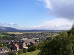 view from Stirling Castle, Stirling, Scotland