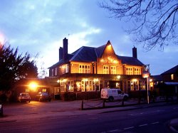 The Jolly Anglers at Beeston, Nottinghamshire. Wallpaper