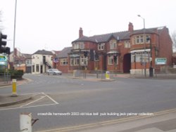 Crosshills, Hemsworth, West Yorks, nr Pontefract what used to be the  blue bell pub. Wallpaper