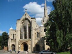 Norwich Cathedral Wallpaper