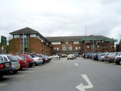 Broxtowe Borough Council offices,Foster Avenue,Beeston,Nottinghamshire Wallpaper