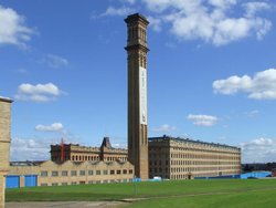 Listers Mill, Bradford, West Yorkshire. Wallpaper