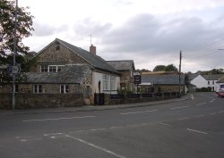 the old school now a art gallery. Stratton, Cornwall Wallpaper